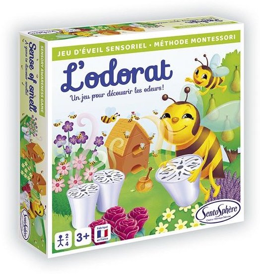 Jeu sensoriel l'odorat pour les enfants