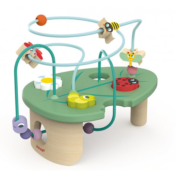 Circuit de motricité en bois pour les bébés