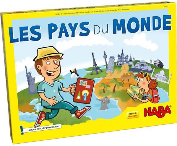 Jeu pour apprendre les drapeaux, les pays et les capitales