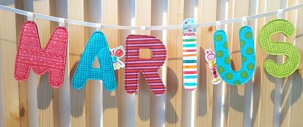 Lettres Decoratives Pour Composer Le Prenom De Votre Enfant Dans Sa Chambre