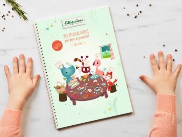 livre de recettes apéro little chef lilliputiens