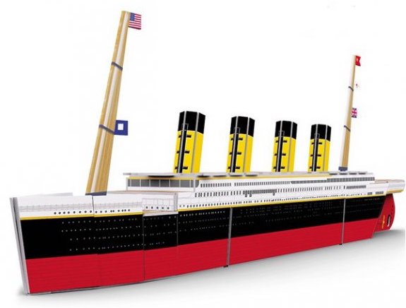 Construire la maquette du bateau Titanic