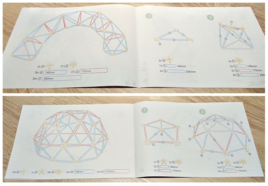 Exemple de construction Flexistix