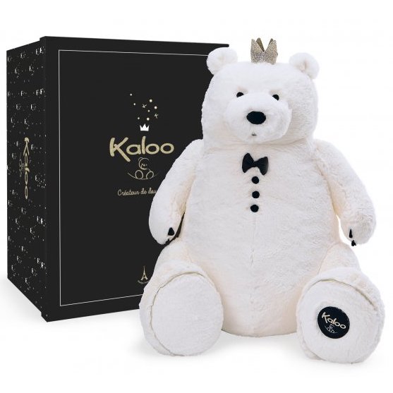 Ours blanc en peluche pour les enfants