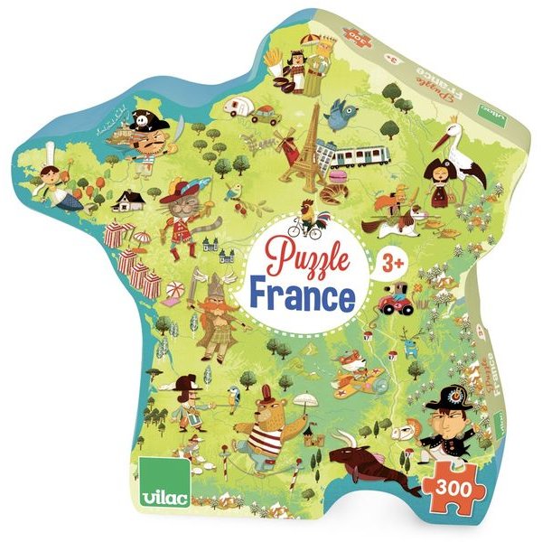 Puzzle pour apprendre la géographie
