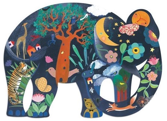 Puzzle à la forme originale