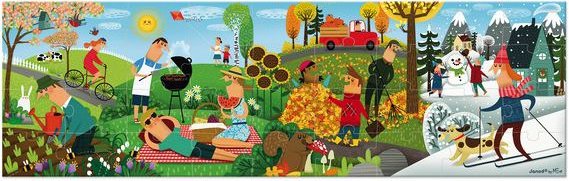Puzzle panoramique pour les enfants