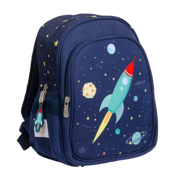 Sac à dos enfant sur le thème de l'espace