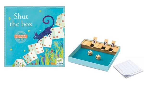 Goki Shut the Box (Double) - Jeu de société en bois