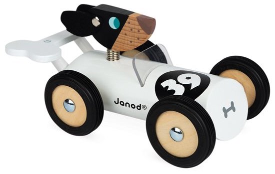 Voiture de course en bois pour les enfants