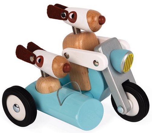 Side car en bois pour les enfants