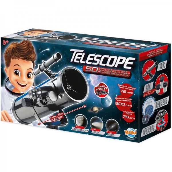 TELESCOPE 50 ACTIVITES BUKI