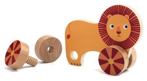 Jeux de vissage, des jouets d'éveil en bois pour développer la motricité  fine