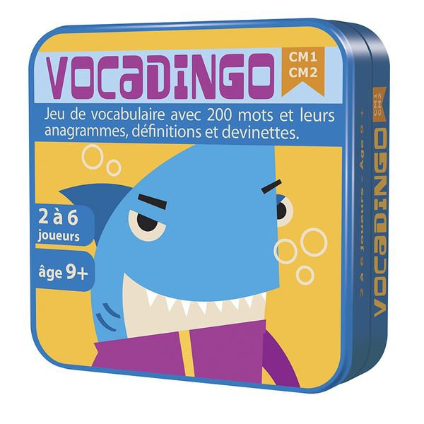 Jeu pour enfant sur le thème du vocabulaire