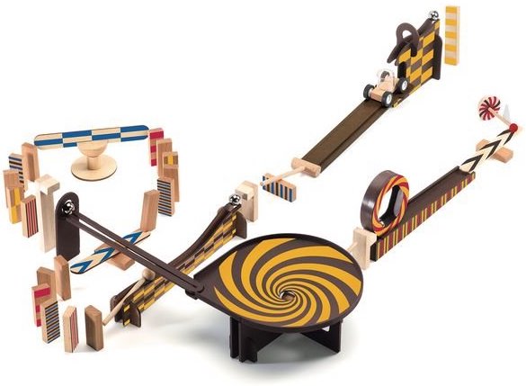 Jeu de construction en bois pour les enfants