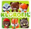 4 personnages famille Panda Klorofil