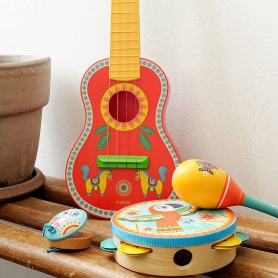 instrument de musique bois bébé