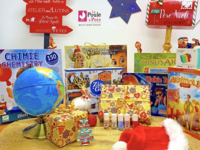 Cadeaux de Noël en faux bois de ferme pour la décoration, cadeau