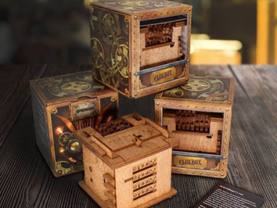 La Cluebox, une escape box en bois inédite