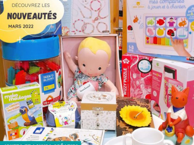 Nouveautés jouets et loisirs créatifs Mars 2022