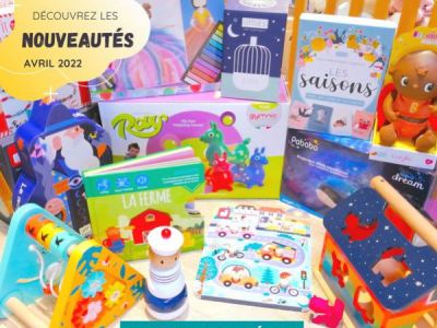 Nouveautés jouets et loisirs créatifs Avril 2022