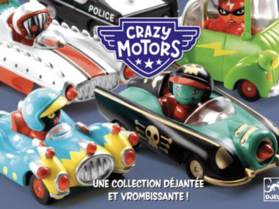 Crazy Motors, une collection de voitures étonnantes signée Djeco