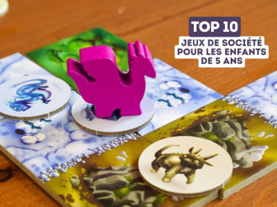 Les 10 meilleurs jeux de société pour les enfants de 5 ans